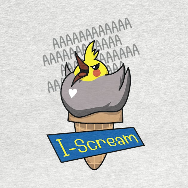 I Scream Cockatiel by Birpy20